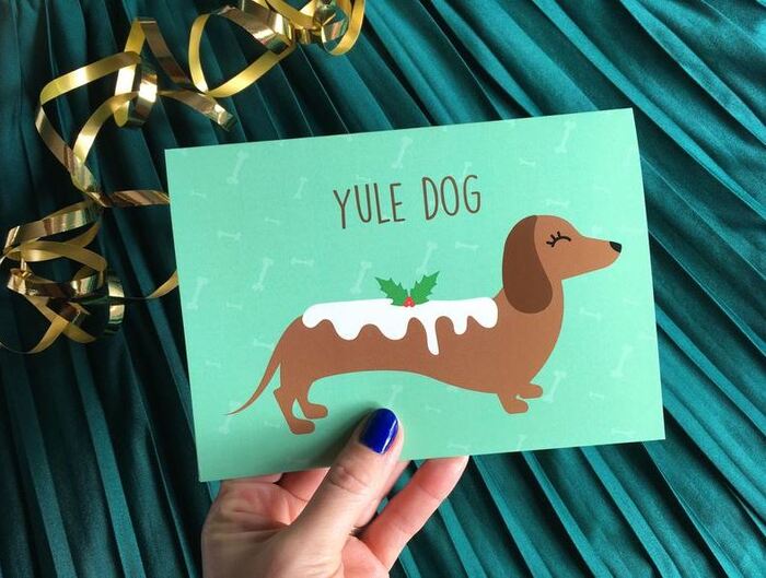 Christmas puns - Yule Dog