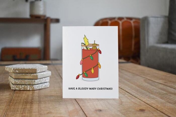 Christmas puns - Have a bloody Mary Christmas
