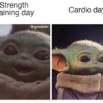 Funny Workout Memes - Baby Yoda
