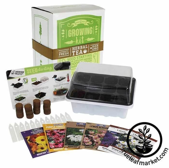 Gifts for nature lovers - Seed Starter Kit for Medicinal and Herbal Tea