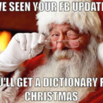 Santa Dictionary for Christmas