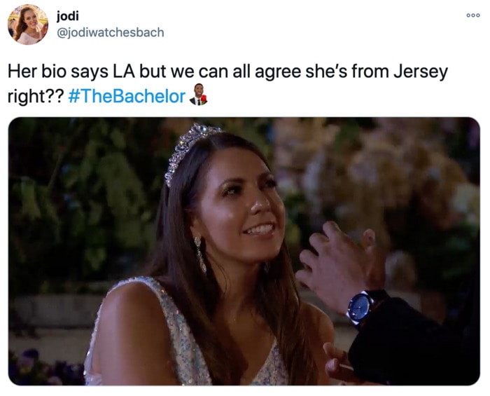 The Bachelor Tweets - Victoria Jersey