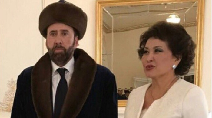Nicolas Cage Outfits - Furry Hat