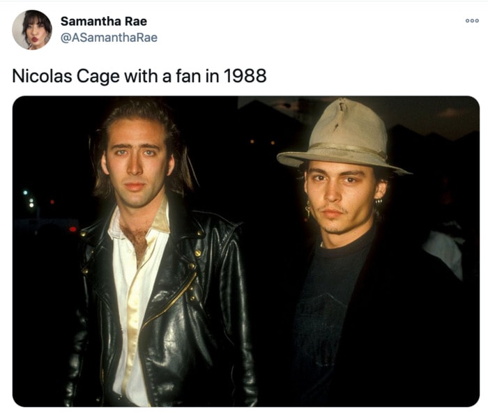 Nicolas Cage Outfits - Johnny Depp