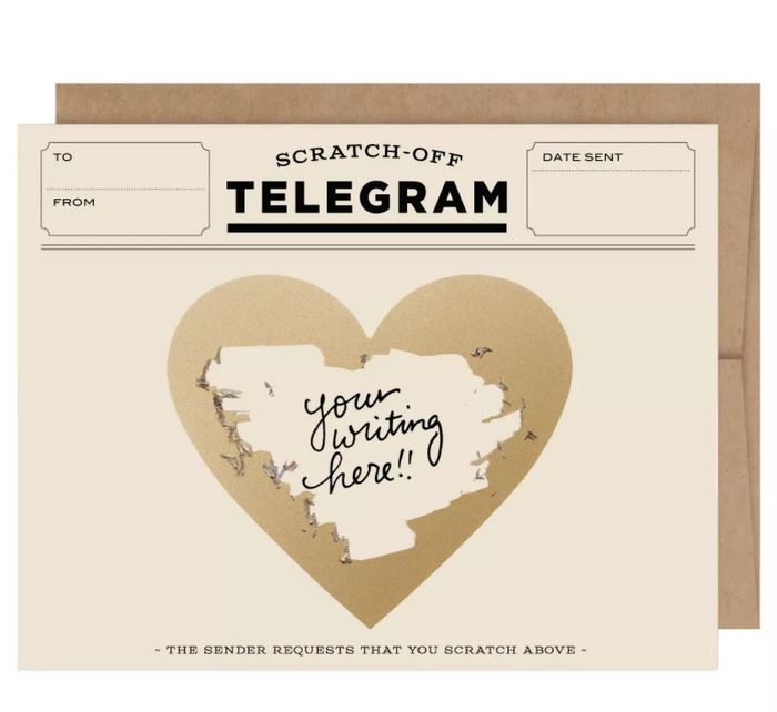 Target Valentines Day - Scratch-Off Telegrams