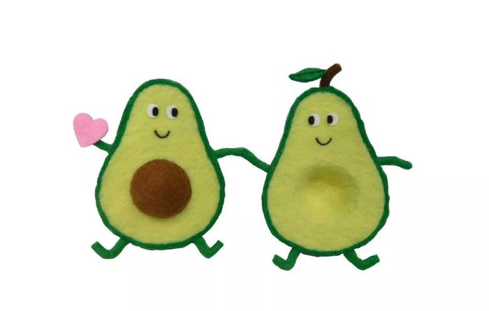 Target Valentines day - Felt Valentine’s Avocado