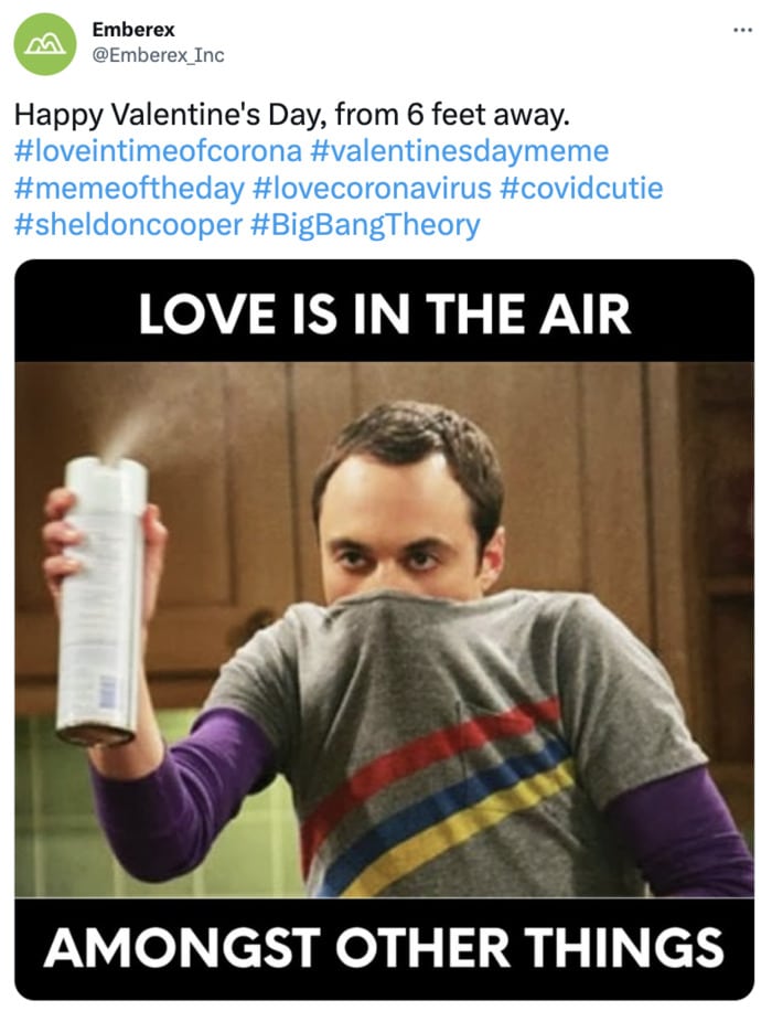 Valentine's Day Memes - love is in the air