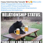 Valentine's Day Memes - two drinks