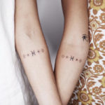 Pisces Tattoo Ideas - matching pisces symbol tattoos
