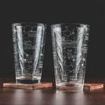 Valentines Day Gifts - Science of Beer pint glasses