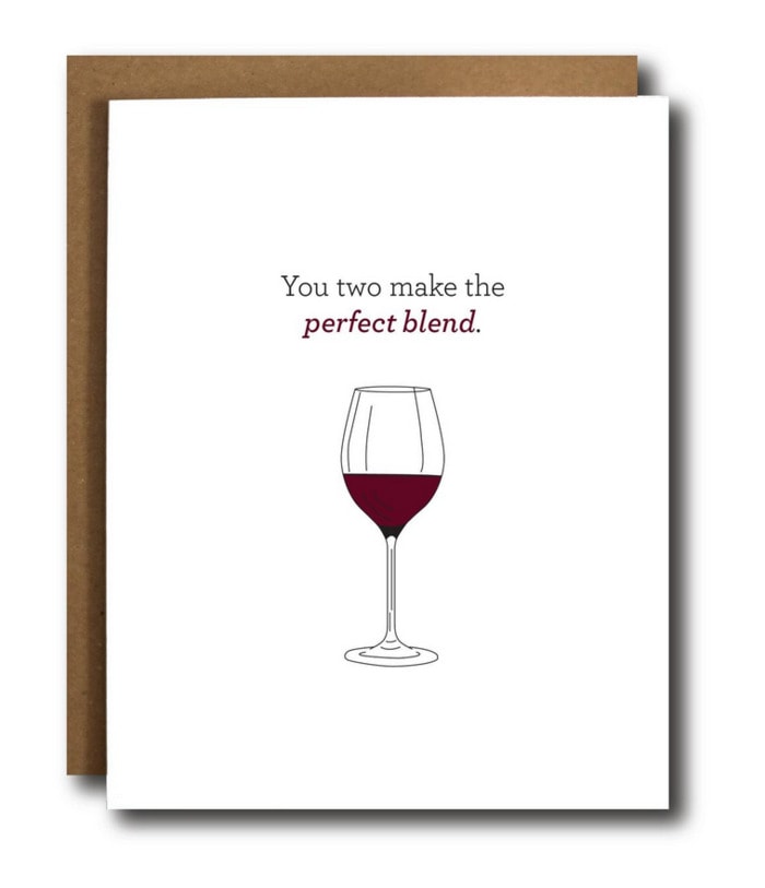 Wine Puns - you make the perfect blend