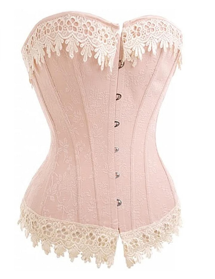Corset Roundup - Alivila Y lace brocade bustier corset