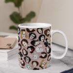 Schitt's Creek Gifts - Moira Rose wig collection mug