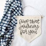 Schitt's Creek Gifts - Love that journey for you wall hanging