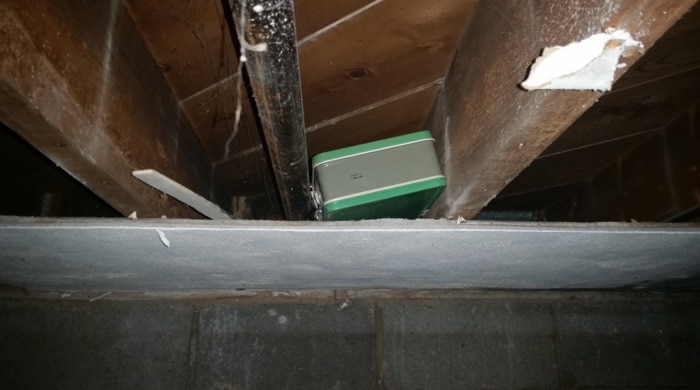 Hidden Things Unexpected - secret money in attic