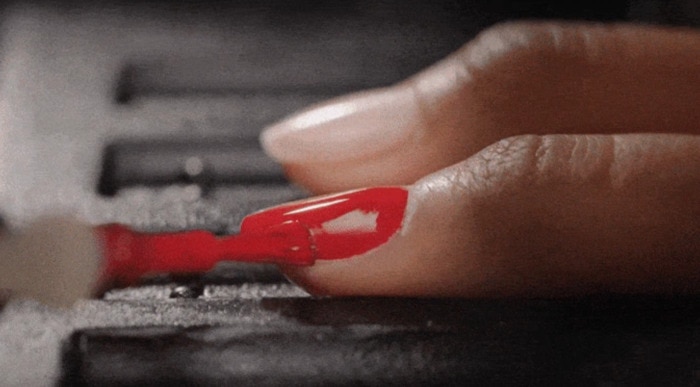 Nimble Nails - robot painting nails red