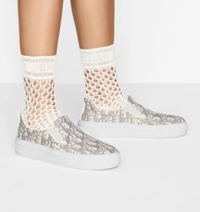 Cool Sneakers for Women - Dior solar slip-on sneaker
