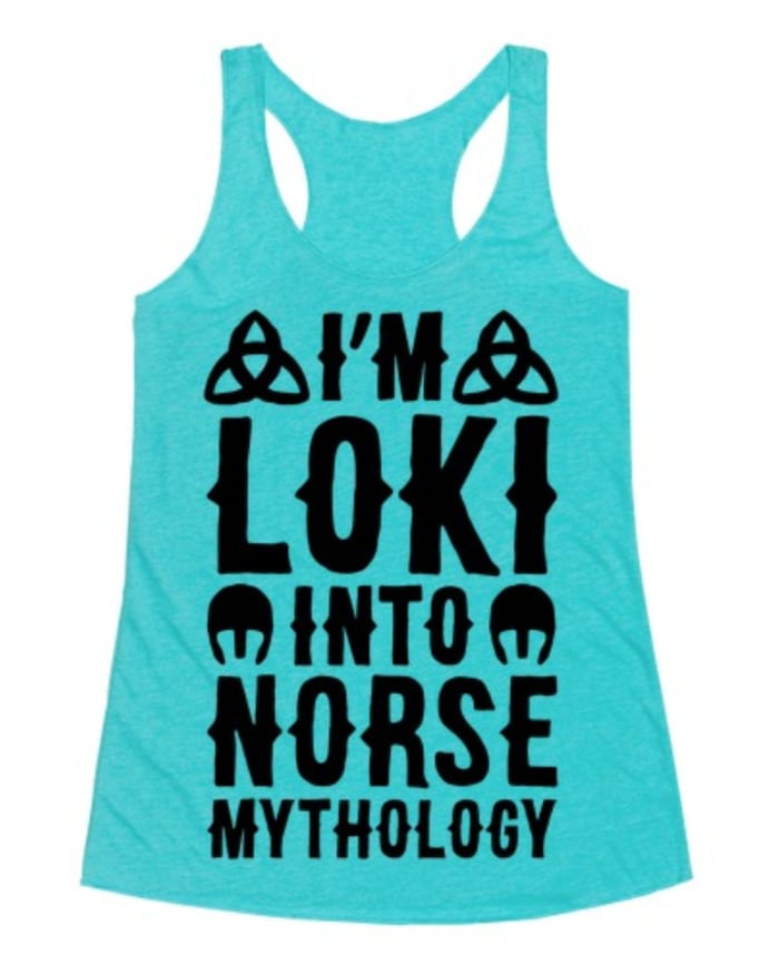 Loki Gift Guide - Loki into Norse Mythology Tank Top