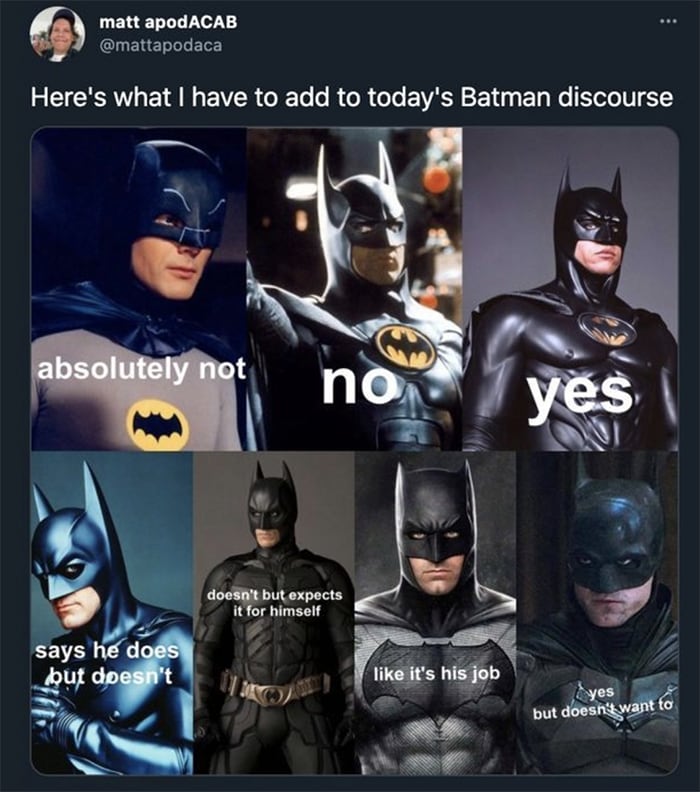 Which Superheroes Give Head - Batman