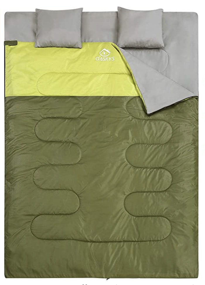 Camping Sex - two person sleeping bag