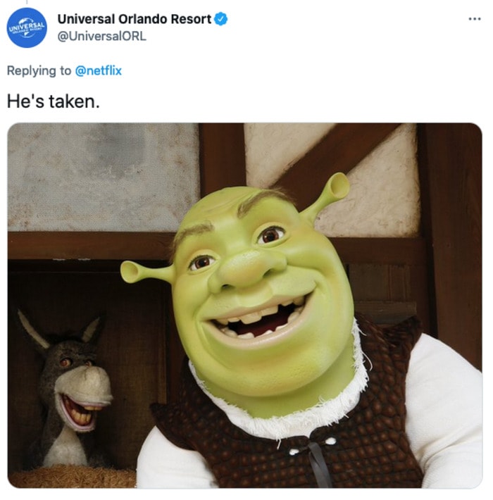 Sexy Beasts Tweets - Shrek is taken