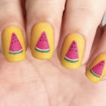 Summer Nail Designs - watermelon nails