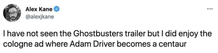 Adam Driver Centaur Memes - ghostbusters