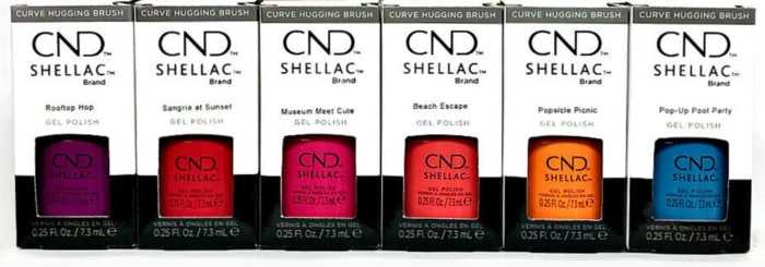 Best Gel Nail Polish - CND Shellac gel