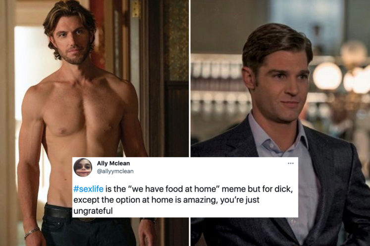 Twitter Reacts to The Jaw-Dropping Shower Scene In Sex/Life