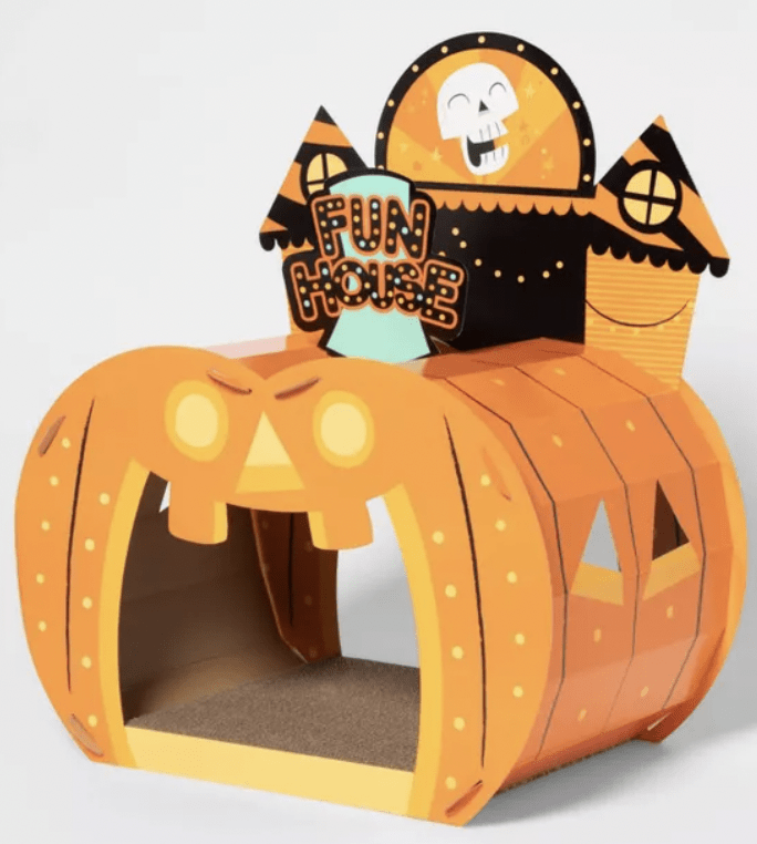 Target Halloween Cat Scratcher - Fun House Cat Scratcher