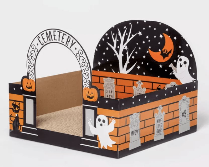 Target Halloween Cat Scratcher - Graveyard Cat Scratcher