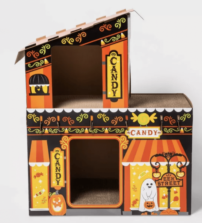 Target Halloween Cat Scratcher - Treat Boutique Candy Shop Cat Scratcher