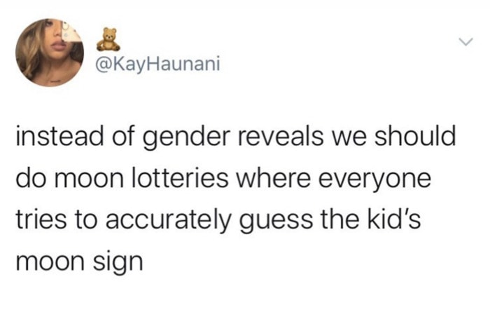 Zodiac Memes - gender reveal