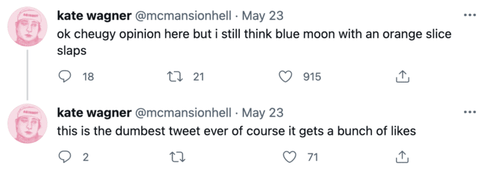 Cheugy Tweets - cheugy blue moon
