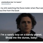 Dune Tweets - sandy boy