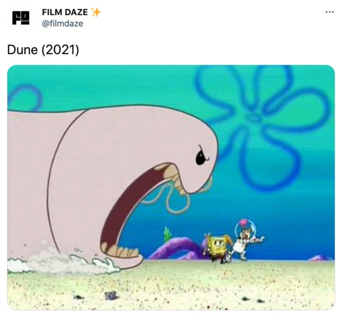 Dune Tweets - Spongebob meme