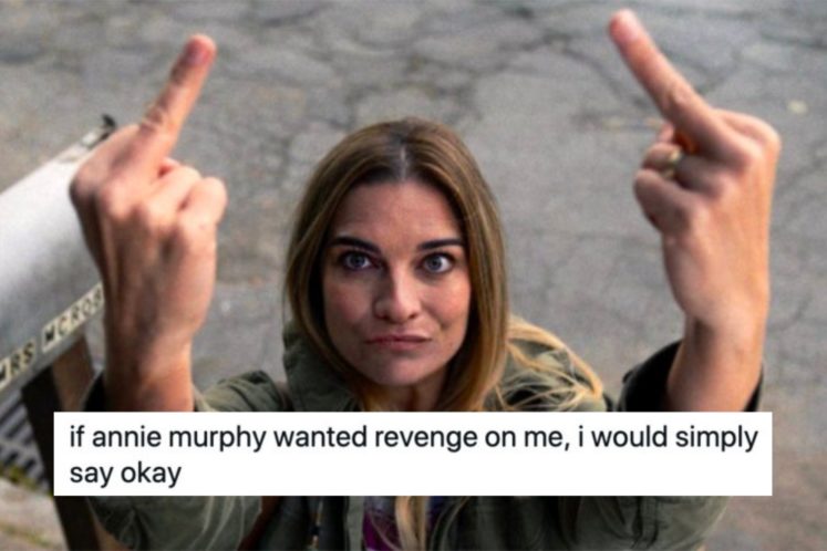 Twitter is Loving Annie Murphy’s New Dark Comedy Kevin Can F**k Himself