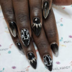 Marvel Nails - Black Panther design