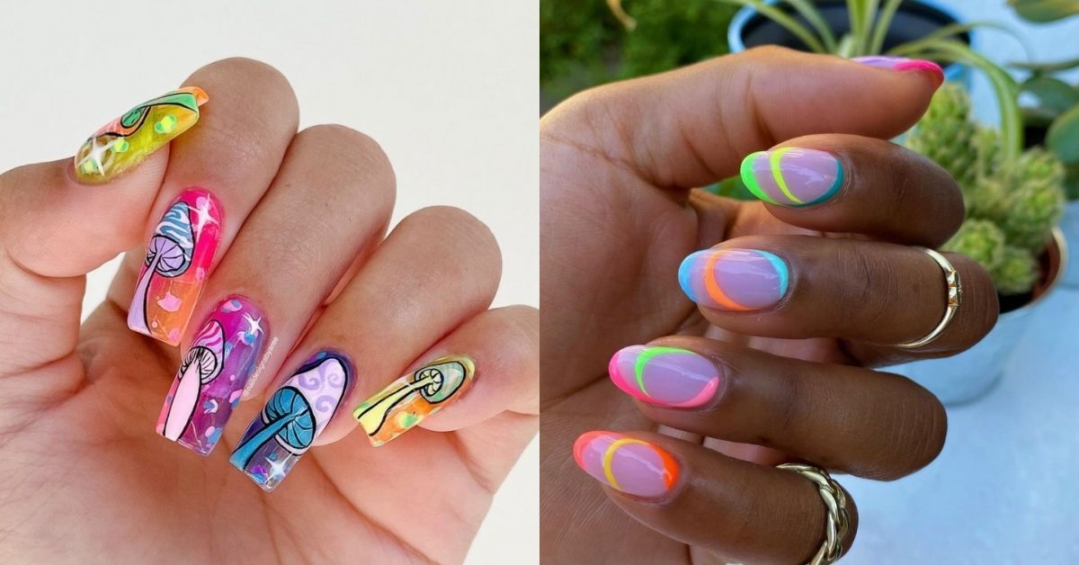 NAILS | Neon Colourblocking #ManiMonday | Cosmetic Proof | Vancouver  beauty, nail art and lifestyle blog