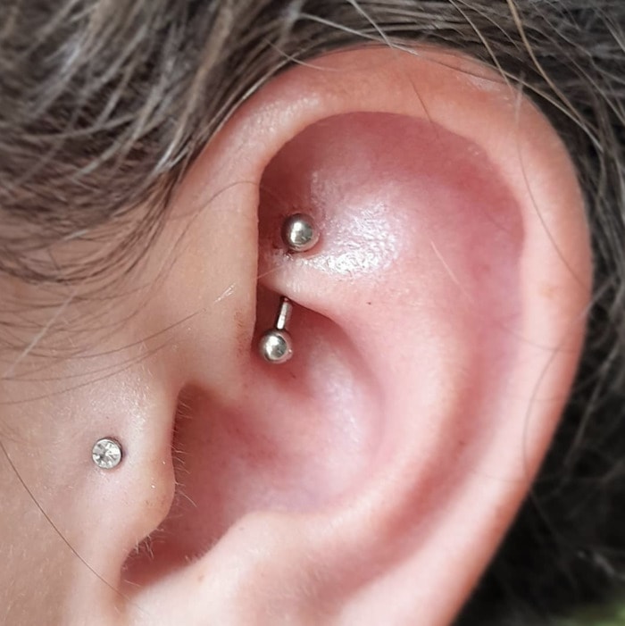 Rook Piercing - piercing in ear