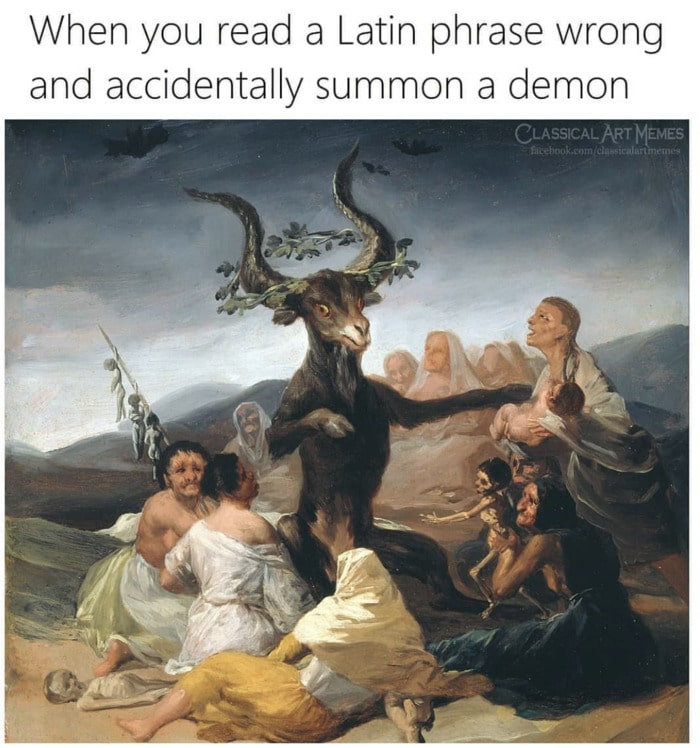 Art Memes - summon demon