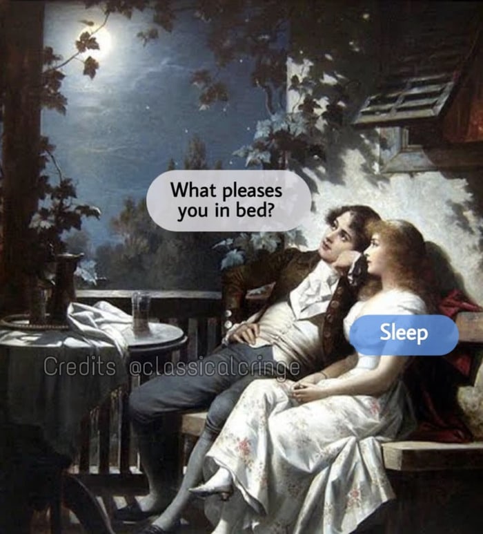Art Memes - couple in moonlight