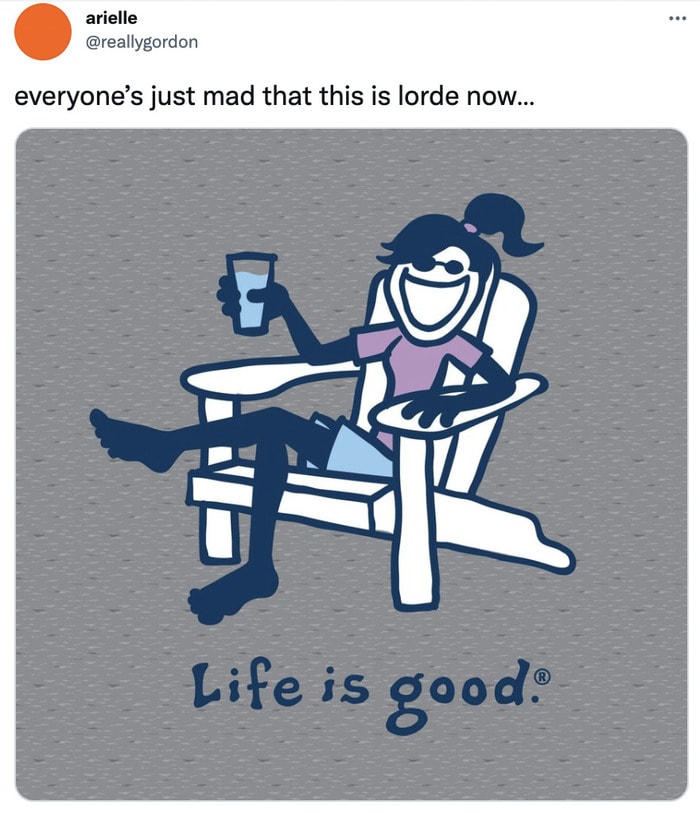 Lorde Solar Power Memes - life is good