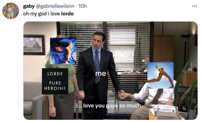 Lorde Solar Power Memes - the office i love lorde