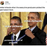 Mike Richards Jeopardy Host Memes - Barack Obama