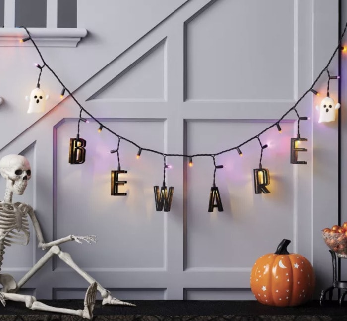 Target Halloween Hyde and Eek 2021 - Lighted Beware Sign