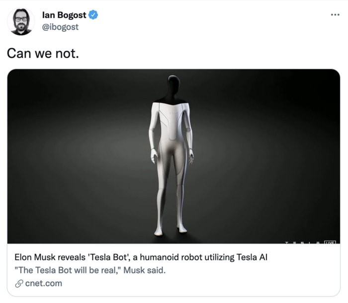 Tesla Bot Memes - Could we not