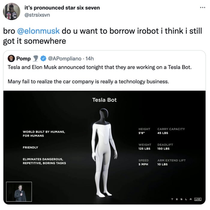 Tesla Bot Memes - Musk