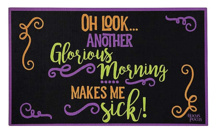Hocus Pocus Gifts - Glorious Morning Doormat