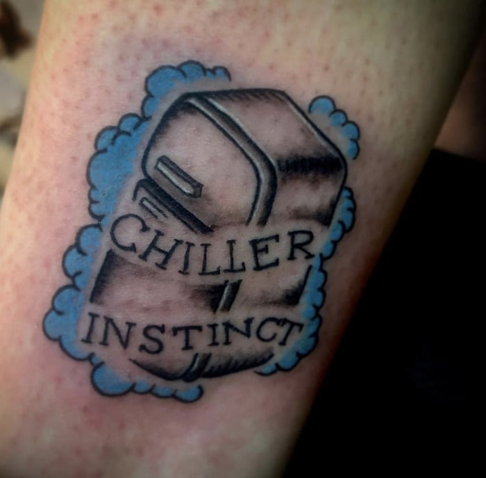 Pun tattoos - chiller instinct